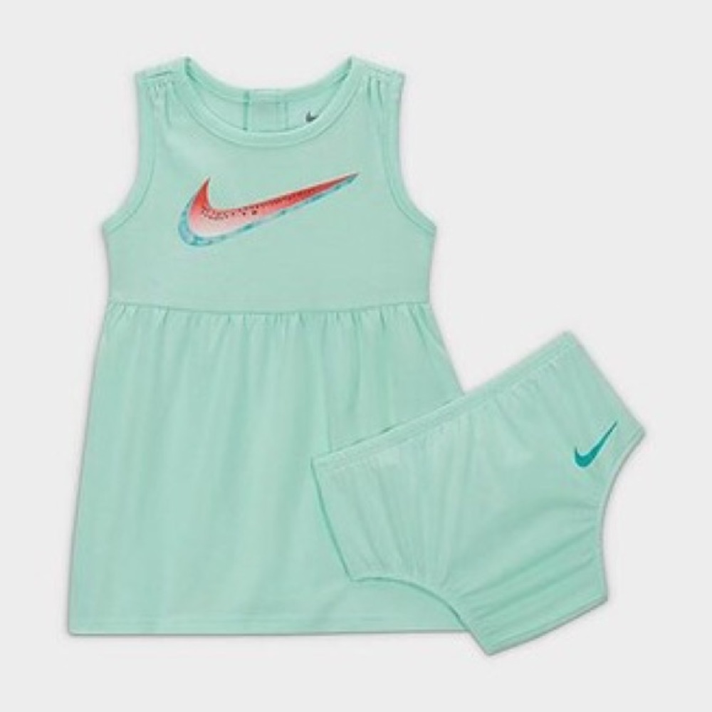 COPY - NWT  Nike 2 piece set watermelon swoosh dress baby toddler dress